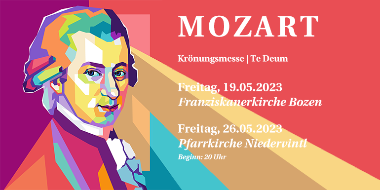 Mozart - Krönungsmesse, Te Deum und weitere Werke am 17. und 26. Mai 2023